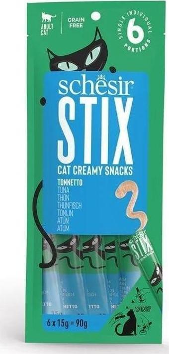 Schesir Stick Ton Balıklı Kedi Ödülü 6 x 15 Gr 