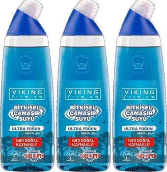 Viking Premium Çamaşır Suyu Sandal Ağacı 3 Adet 750 ml