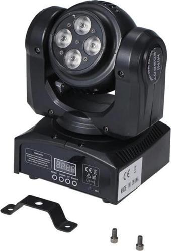 Quenlite Wash-207 DMX 512 Moving Head Hareketli Robot Sahne Işık Sistemi 70W RGBW