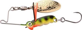 SPRO Larva Spinner Bait 4cm 7g Kaşık Tek İğne Perch