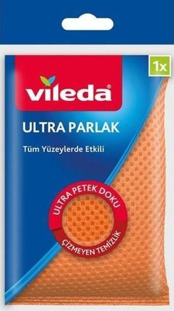 Vileda Ultra Parlak Bulaşık Süngeri Turuncu