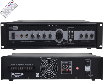 Hepa Merz Hm-5002 3 Bölgeli Amfi 450 Watt Trafolu Usb (3x150W)