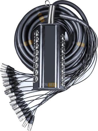 Hepa Merz Stage-16C-10M 16 Kanal 10 Metre Multicore Kablolu Hazır Stage Box