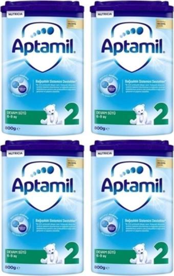 Aptamil 2 Devam Sütü 800 GRx4 Adet