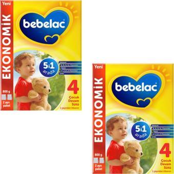 Bebelac 4 Çocuk Devam Sütü 800 Gr 2 Adet