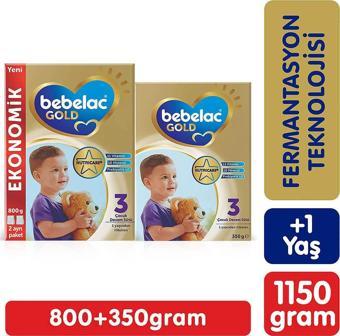 Bebelac Gold 3 Çocuk Devam Sütü 1150 G 1 Yaş+