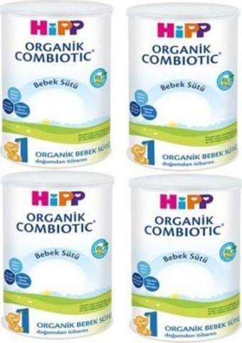 Hipp 1 Organik Combiotic Bebek Sütü 350 Gr - 4'lü