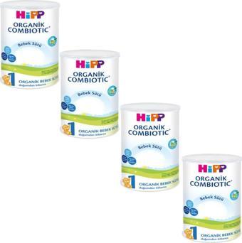 Hipp 1 Organik Combiotic Bebek Sütü 350 gr 4 Adet