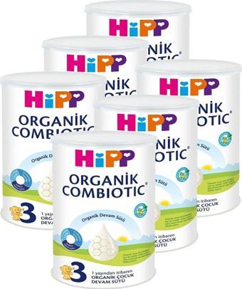 Hipp Organik Combiotic Devam Sütü 3 Numara 350 gr x 6 Adet