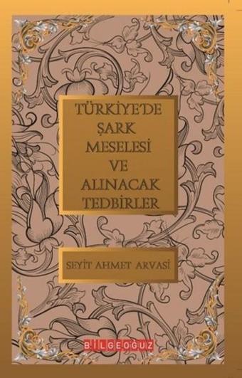 Türkiye'de Şark Meselesi ve Alınacak Tedbirler - S. Ahmet Arvasi - Bilgeoğuz Yayınları