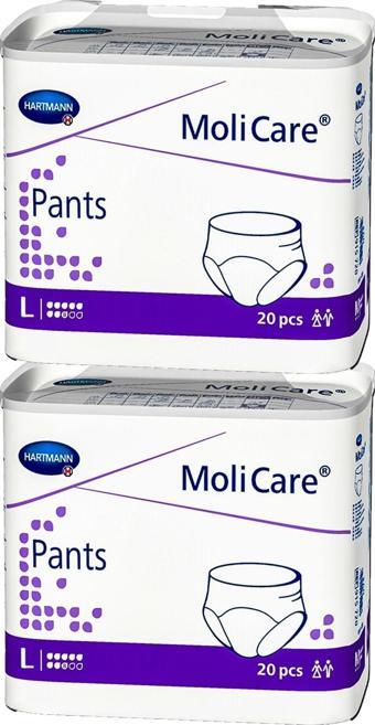Hartmann Molicare Pants Emici Külot 8 Damla Large 20'li 2 Paket 40 Adet