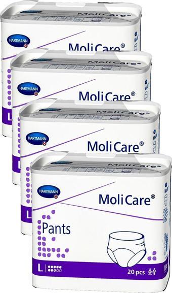 Hartmann Molicare Pants Emici Külot 8 Damla Large 20'li 4 Paket 80 Adet