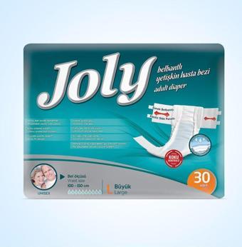 Joly Yetişkin Hasta Bezi Large 30 Adet