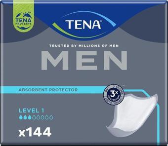 Tena Men Mesane Pedi Level 1 ( 24x6 Paket 144 Adet )