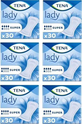 Tena Super Lady Kadın Mesane Pedi 180 Adet