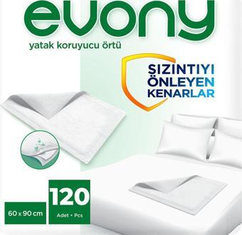 Evony Yatak Koruyucu Örtü 120 Adet