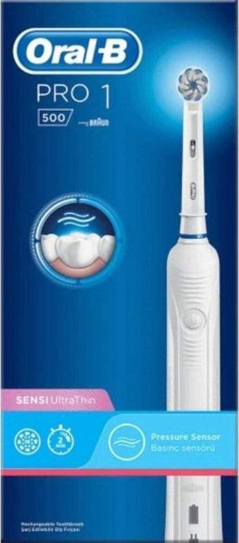 Oral-B D16 Pro-care 500 Şarjlı Diş Fırçası Sensi Ultra Thin