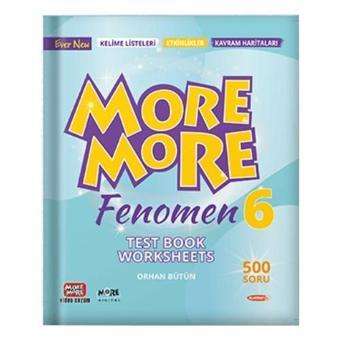 MORE & MORE 6.SINIF ENGLISH FENOMEN TEST BOOK - Kurmay Yayınları