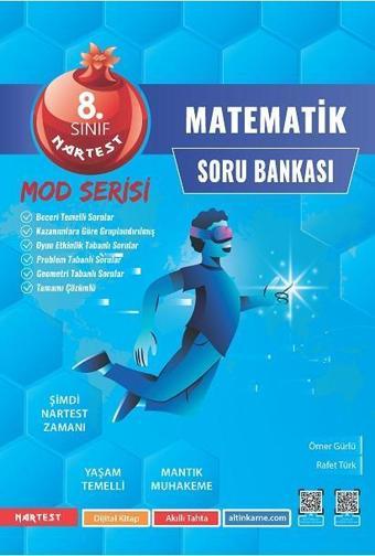 Nartest 8. Sınıf Mod Matematik Soru Bankası - Nartest Yayınevi