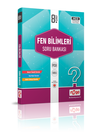 Nego Yayınları 8 Sınıf Fen Bilimleri Soru Bankası - Nego Yayınları