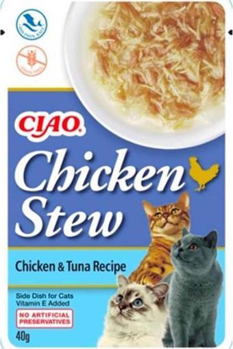 Ciao Tavuk Güveç ve Ton Balıklı Kedi Et Ezmesi 40 Gr