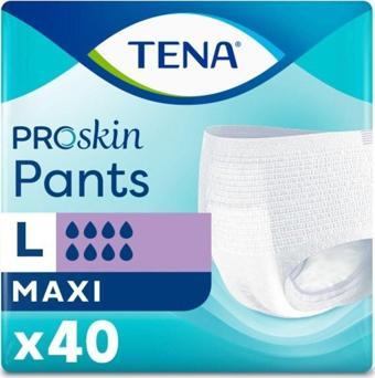 Tena Maxi 8 Damla L Beden Emici Külot Hasta Bezi 10 Lu*4 Pkt 40 Adet