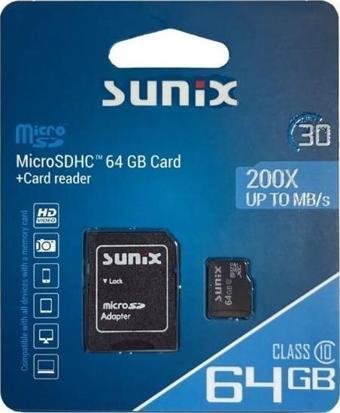 Sunix 64 GB Hafıza Kartı