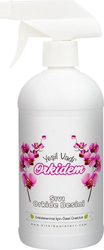 Yeşilvadi Orkide Besleyici Çiçek Açtıran Besin Vitamin 500 Ml