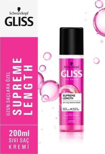 Gliss Supreme Length Sıvı Saç Bakım Kremi 200ML