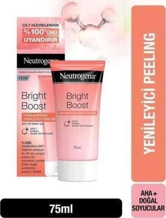 Neutrogena Bright Boost Canlandıran Yenileyici Peeling 75ML