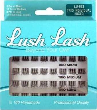 Lush Lash LU-623 Trio Kısa Orta Ve Uzun Takma Kirpik