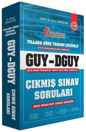 2023 GUY DGUY Gelir Uzman Yardımcılığı Çıkmış Sınav Soruları - SBNET Yayınları