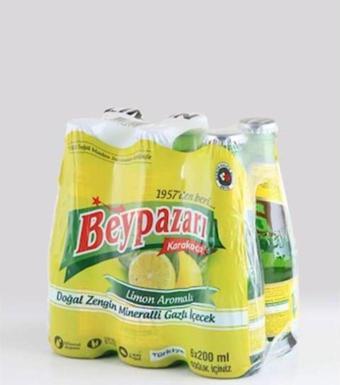 Beypazarı Soda  Limon 6*200 ml