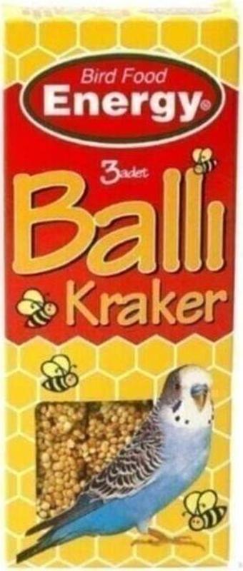 Energy Bird Food Ballı Kraker 80 gr