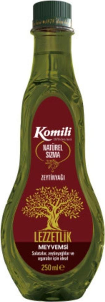 Komili Soğuk Lezzetler Natürel Sızma Zeytinyağı 250 ml