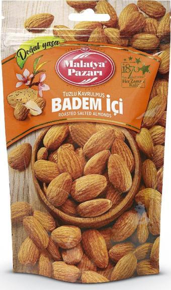 Malatya Pazarı Kavrulmuş Tuzlu Badem 180 Gr