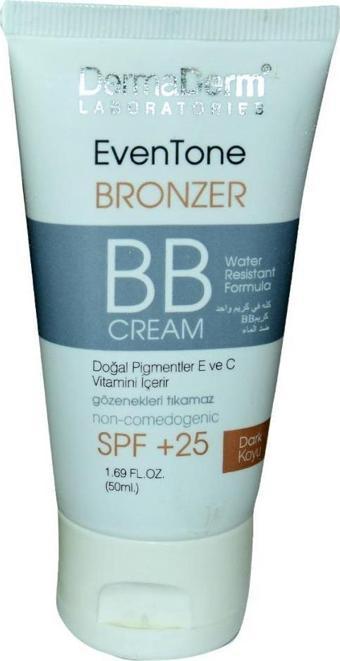 Dermaderm Even Tone Beauty Balm Doğal BB Kremi Dark Koyu Ton 50M