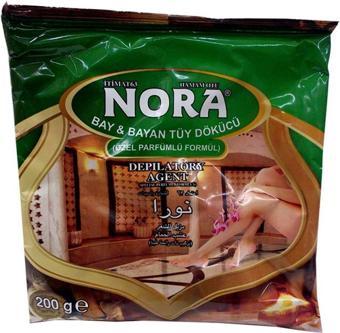 Nora Özel Parfümlü Tüy Dökücü Toz Hamam Otu Tozu 200Gr X 3 Paket