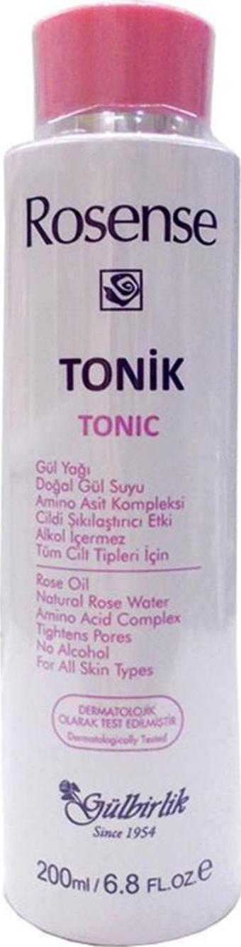 Rosense Gül Suyu Tonik 200ML Gülbirlik Doğal Sıkılaştırıcı Tonik