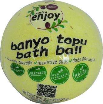 Suds Enjoy Papatyalı El Yapımı Banyo Bombası Banyo Topu Sarı 100 gr