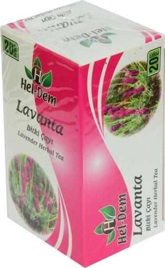 Hel-Dem Doğal Saf Lavanta Bitki Çayı Süzen Poşet 2 gr x 20li 40 gr