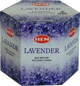 Hem Lavender Lavanta Kokulu 40 Konik Tütsü Backflow Incense Cones