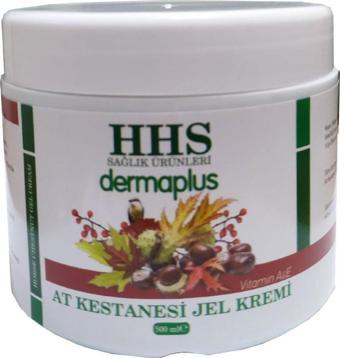 HHS Dermaplus Doğal Saf At Kestanesi Jel Kremi 500 ML