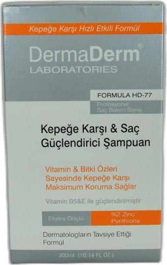 Kepeğe Karşı Saç Güçlendirici Vitamin ve Bitki Özlü Şampuan 300 ML