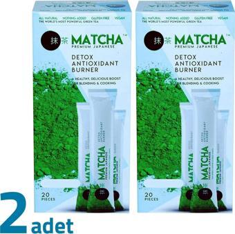 Matcha Premium Japanese Maça Çayı Orijinal Bandrollu 20Ad X 2Kutu