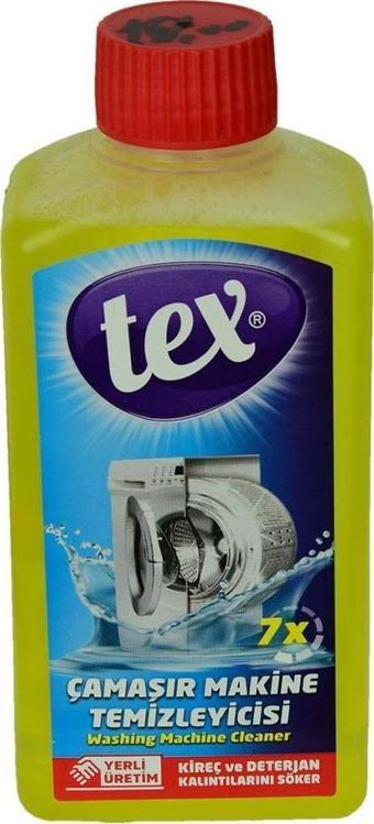 Tex Çamaşır Makinesi İçin Kireç Ve Kalıntıları Temizleyici 250ML