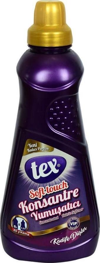 Tex Soft Touch Konsantre Yumuşatıcı Kadife Düşler 60 Yıkama 1.5L