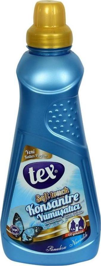 Tex Soft Touch Konsantre Yumuşatıcı Pamuksu Narinlik 60 Yık 1.5L