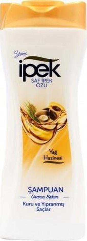 İpek Kuru Yıpranmış Saçlar İçin Yağ Hazinesi Şampuan 600ML