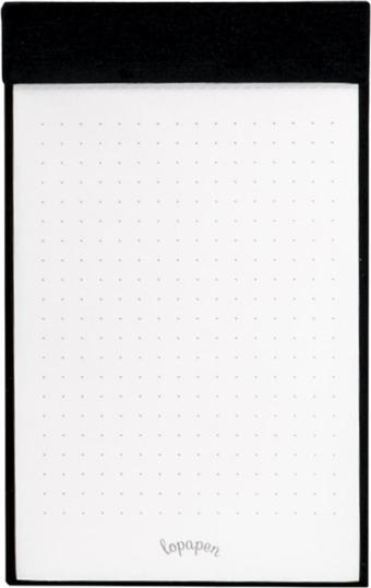 Lopapen Simsiyah Notepad Noktalı Not Defteri